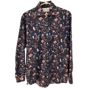 Harvie & Hudson‎ Limited Edition Floral Shirt Mens Button Down Dress Shirt M